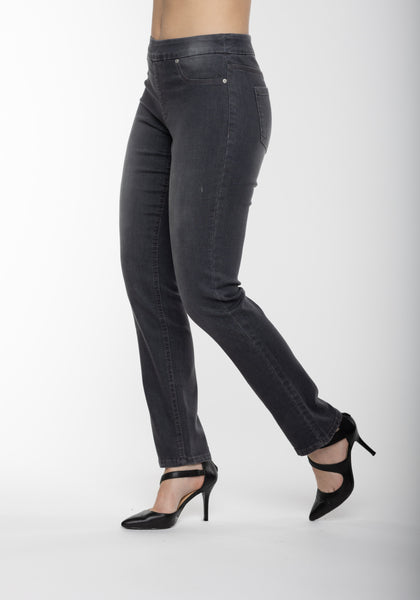 Time & Tru Black Pull on Straight Leg Jeggings Size 10 - $17 - From Angela