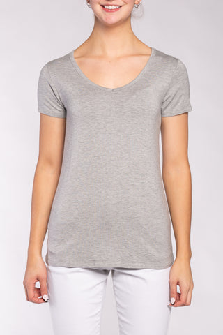Simplmasygenix Clearance Long Sleeve Shirts Shiny Wet Look T-shirt Slim V  Neck Blouse GD/XL 
